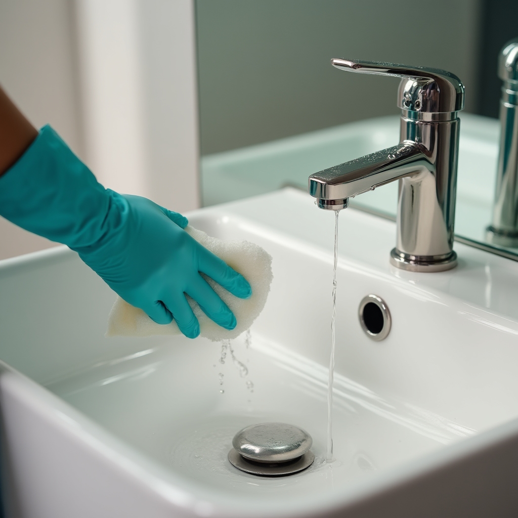 Gründliche Reinigung und Desinfektion von Sanitäranlagen
